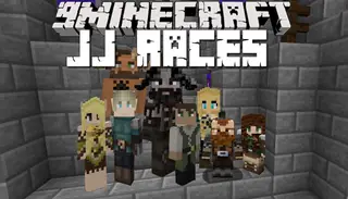 JJ Races Mod 1.12.2, 1.10.2 (Human, Dwarf, Elves, Kull)