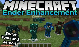 Ender Enhancement Mod 1.16.5, 1.15.2 (Draw on the Power of Enderman)