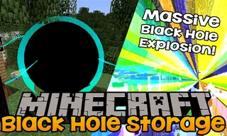 Black Hole Storage Mod 1.12.2, 1.11.2 (An Endgame Mod)