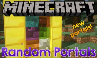 RandomPortals Mod 1.12.2 (Too Many Portals)