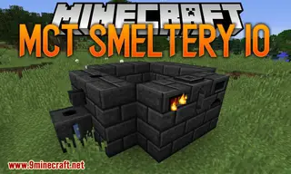 MCT Smeltery IO Mod 1.12.2 (Tinkers Construct Smeltery Addon)