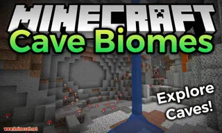 Cave Biomes Mod 1.17.1, 1.16.5 (Exploring Cave More Fun)