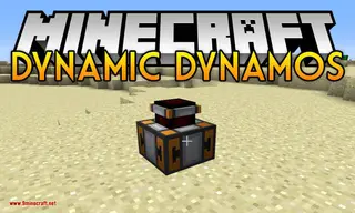 Dynamic Dynamos Mod 1.16.5, 1.12.2 (Adds Fancy Animations to ThermalExpansion Dynamos)