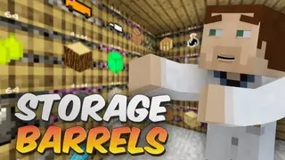 Charset Storage Barrels Mod 1.12.2 (Store a Large Quantity of One Item)