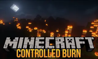 Controlled Burn Mod 1.12.2 (Control Fire Speeds And Conditions)