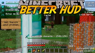 Better HUD Mod 1.12.2, 1.10.2 (New Hud Elements)