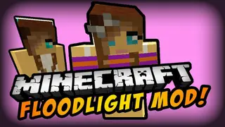 FloodLights Mod 1.12.2, 1.10.2 (Alternative for Greg's Lighting)