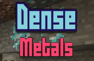Dense Metals Mod (1.12.2) – Find Richer Ore Veins Below