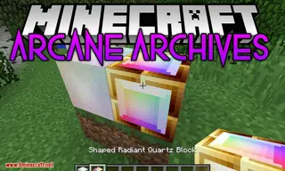 Arcane Archives Mod 1.12.2 (A Magical Mass Storage Solution)