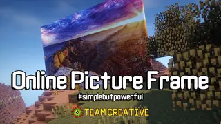 Online Picture Frame Mod (1.12.2, 1.11.2) – Decorate with Real Photos