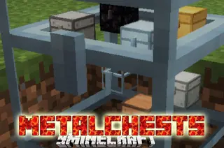 MetalChests Mod 1.12.2 (Better Than IronChests)