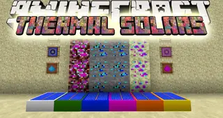 Thermal Solars Mod (1.14.4, 1.12.2) – Power Machines Day and Night