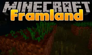 Framland Mod 1.12.2 (Crops Grow Even in the Dark)