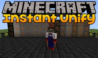 InstantUnify Mod 1.14.4, 1.12.2 (Unifiy Automatically Dropped Items)