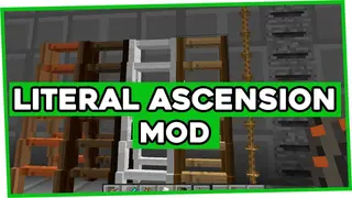 Literal Ascension Mod (1.12.2, 1.11.2) – Climb Up Cliffs and Rappel Down