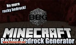 Better Bedrock Generator Mod 1.17.1, 1.16.5 (No More Rocky Bedrock)