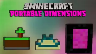 Portable Dimensions Mod 1.16.5 (Travel)