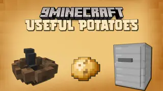 Useful Potatoes Mod 1.16.5 (Edible, Fries)