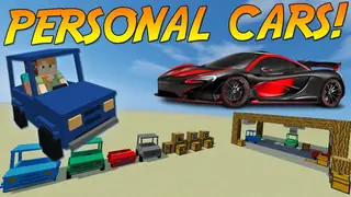 Personal Cars Mod 1.12.2, 1.11.2 (Just Driving Around)