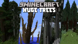 Huge Trees Mod 1.12.2 (Generated Trees)