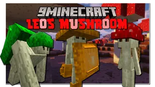 Leos Mushrooms Mod 1.16.5 (Entities, Mushroomers)