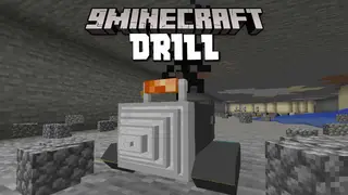 Drill Mod 1.16.5 (Mining, Cut Tree and Harvest Crops)