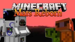 Mars Reborn Mod 1.16.5, 1.15.2 (Mars Dimension, Villagers)