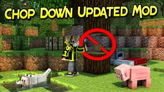 Chop Down Updated Mod (1.12.2, 1.11.2) – Realistic Tree Chopping