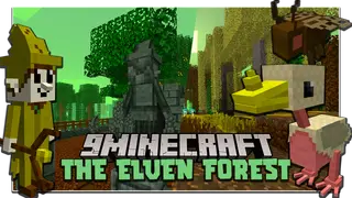 The Elven Forest Mod 1.12.2 (Dimension, Dark)