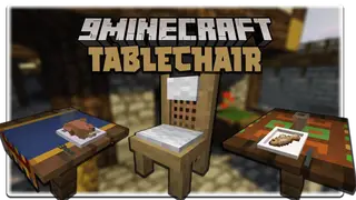 TableChair Mod (1.16.5, 1.15.2) – Put Your Butt on a Slab or Stair
