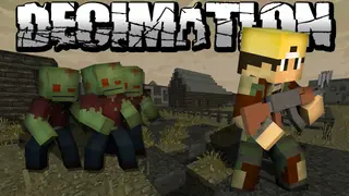 Decimation Mod 1.7.10 (Minecraft Zombie Apocalypse)