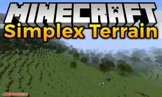 Simplex Terrain Generation Mod 1.16.5, 1.15.2 (Generate Any Terrain)