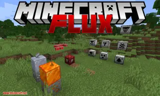 Flux Mod 1.16.5, 1.15.2 (Machines, Energy, Powering Vanilla Furnace without Fuel, & More)