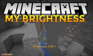 My Brightness Mod 1.16.5, 1.15.2 (Adjust Your In-game Brightness)