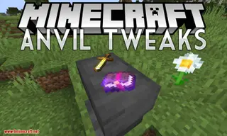 Anvil Tweaks Mod 1.16.5, 1.15.2 (An Overhaul of the Vanilla Anvil)