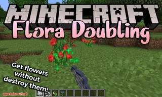 Flora Doubling Mod 1.16.4, 1.15.2 (Double Your Flowers)