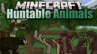 Huntable Animals Mod 1.15.2 (Hunting, Edibles, Vegetable)