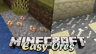 Easy Ores Mod 1.14.4 (Vanilla Resource Ores)