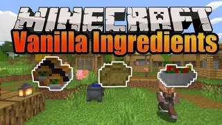 Vanilla Ingredients Cooking Mod 1.16.1 (More Edibles)
