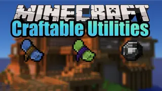 Craftable Utilities Mod 1.16.1 (Teleport Scrolls)