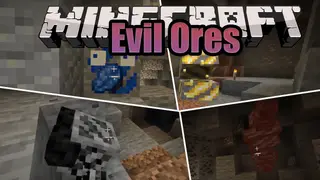 Evil Ores Mod 1.15.2 (Hostile Ores)