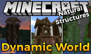 Dynamic World Mod 1.15.2 (Natural Structures)