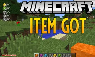 Item Got Mod 1.15.2, 1.14.4 (Shows a Log of Items Gotten)