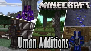 Uman Additions Mod 1.15.2 (New Armors, Weapons and Materials)