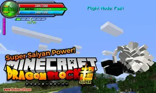 Dragon Block Super Mod 1.15.2 (Saiyan, Namekian, Majin…)