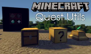 Quest Utils Mod 1.12.2 (Compare Item and Screen to Display Quest Objectives)