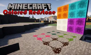 Colored Redstone Mod 1.12.2 (Add Special Redstone)