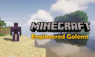 Engineered Golems Mod 1.12.2 (Add Many Powerful Golems)