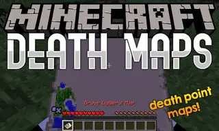 DeathMaps Mod 1.14.4, 1.12.2 (A Map with Your Death Location)