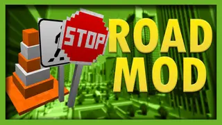 Realistic Road Mod 1.12.2, 1.10.2 (Build Your Own Road System)